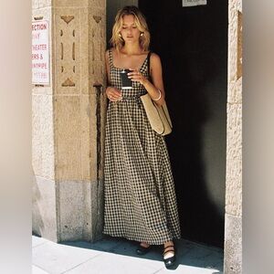 Princess Polly Checkered Maxi Dress